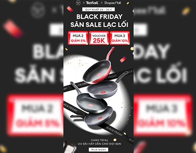 [CAH x TEFAL x SHOPEE] Ecommerce Campaign BLACK FRIDAY