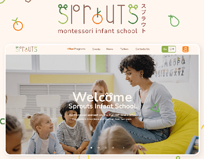 Brand Identity & UI/UX for Infant School
