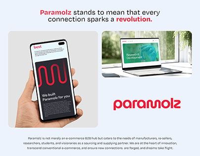 Paramolz Website and Mobile App (Pharmacy Design)