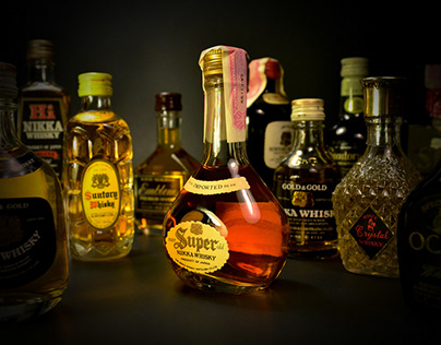Miniature Liquor Bottle Collection