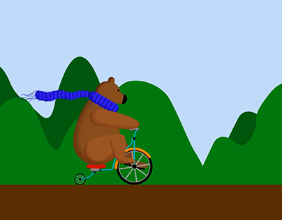 Urso de bike