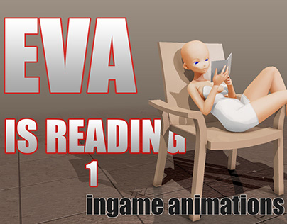 Eva anim collection 2 - Reading Book 1