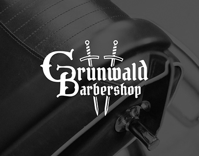 Grunwald Barbershop - Logo Design