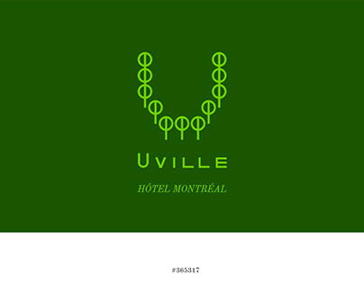 Identité visuelle Hôtel Uville