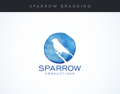 Sparrow Productions Logo Design