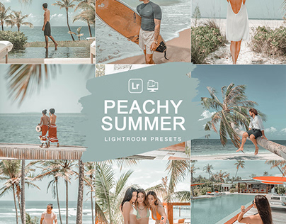 15+ Peachy Summer Lightroom Mobile & Desktop Presets