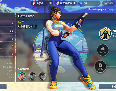 Street Fighter 5 Mobile Concept