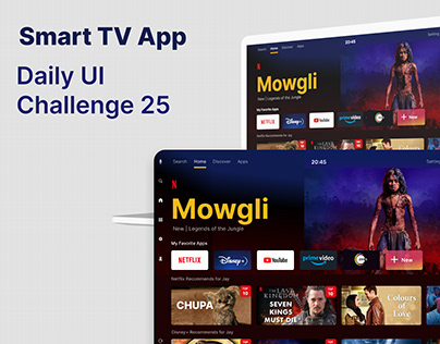 TV App #DailyUI #25