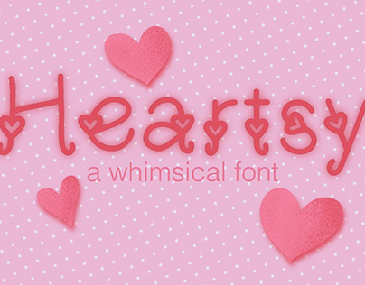Heartsy Crafter's Font