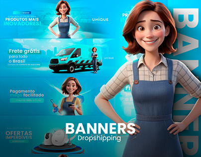 Banner - Dropshipping & E-commerce