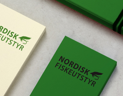 Nordisk Fiskeutstyr: Grafisk profil og annonser