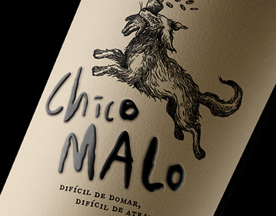Chico Malo | Wine label design