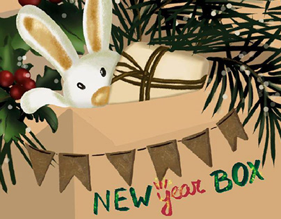 New Year Advent box