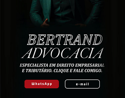 Landing Page Bertrand Advocacia