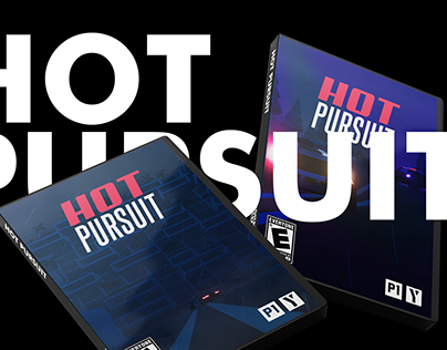Hot Pursuit Indie Video Game Cover and Photography