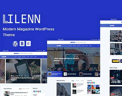 Lilenn-Modern Magazine Wordpress Theme