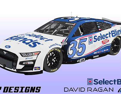 FRM 35 David Ragan Select Blinds NASCAR Cup concept