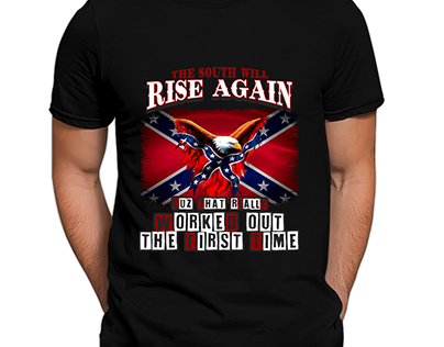 The South Will Rise Again T Shirt UKAA310805