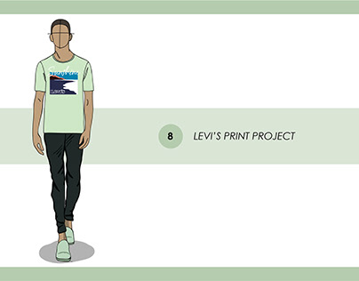 Levi's Men's Wear - Print Project
