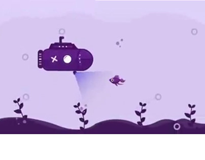 submarine animation