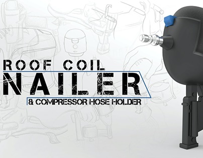 roof coil nailer & hose holder || Independent Project