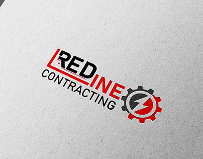 logo design - redline contracting