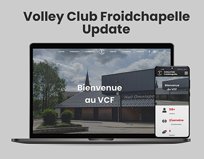 Wordpress Site Volley Club Froidchapelle