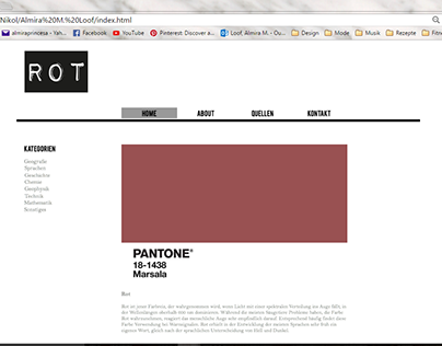Website "Rot"