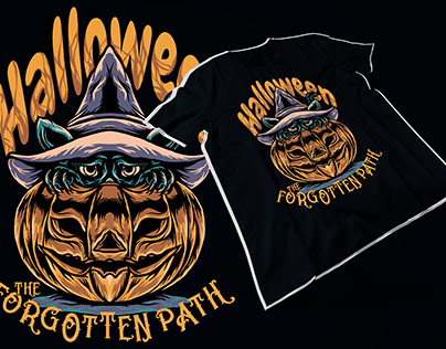 Halloween t-shirt design