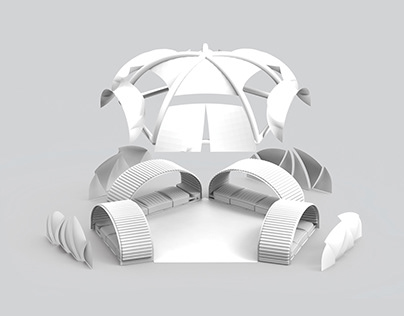 The Makahiya Pod: High-Pressure Inflatable Sleeping Pod