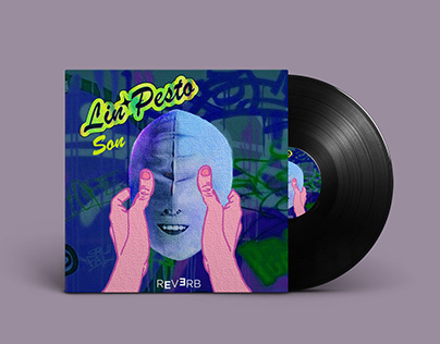 Lin Pesto Record Cover Design