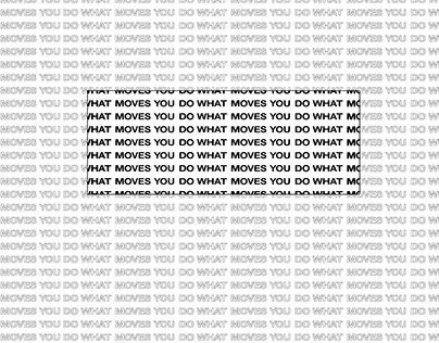 Do What Moves You in Action