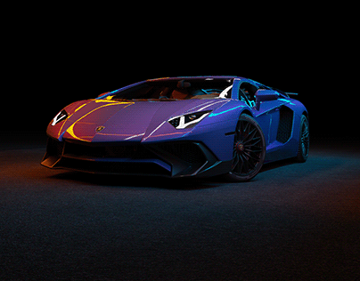Lamborghini Aventador Visualisation