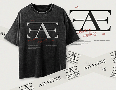 Агентство Adaline | Logo | Brand Identity | Логотип