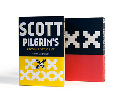 Scott Pilgrim Book Jackets