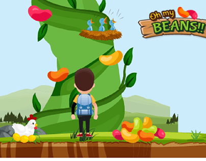 Oh my beans mobile game presentation