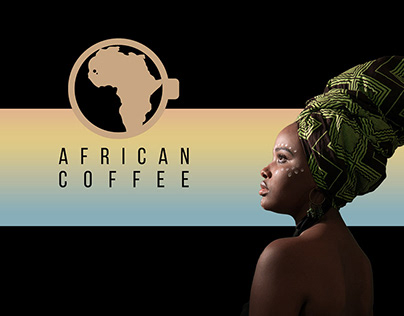 Logo design for a coffee shop chain African Coffee