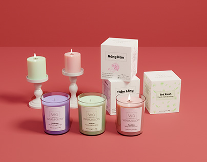 packaging Candle Warm Glow