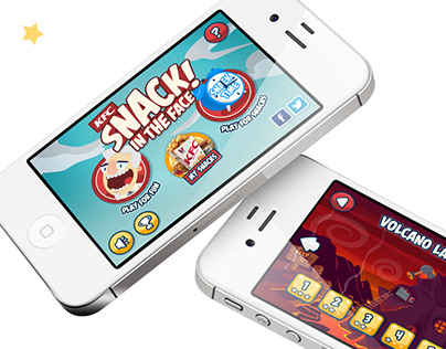 KFC 'Snack! In The Face' mobile game