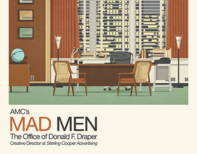 Mad Men - Don Drapers office v2