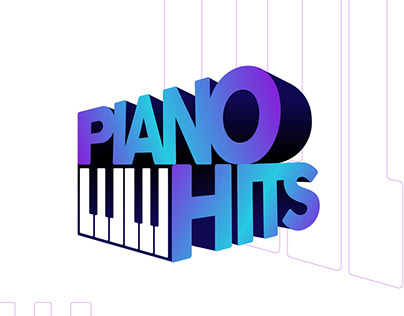 Piano Hits Logo & Youtube Cover