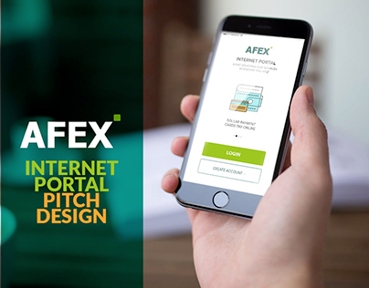 Afex - Internet Portal Redesign - Pitch