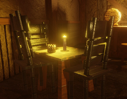 Medieval Bar | My first 3D