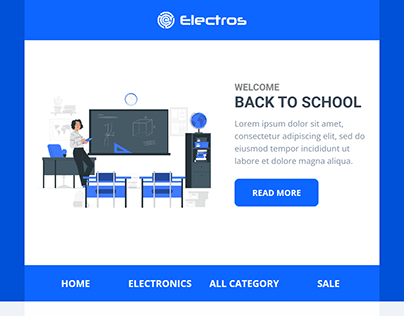 Back to school Email Campaign