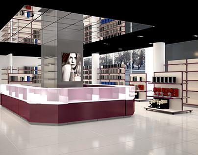 Retail interior for Minsk store