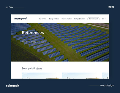 RaysExperts - web design