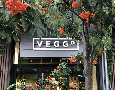 VEGGO vegan food brand logo