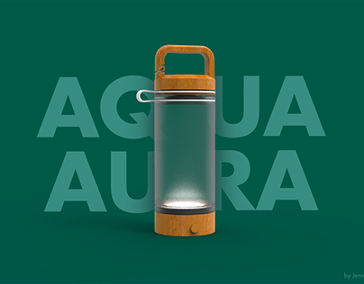 AQUA AURA: Water Bottle Lantern