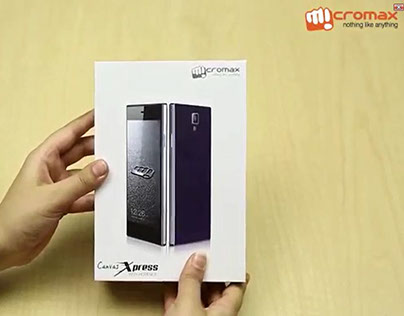 Micromax Canvas Xpress Unboxing Video