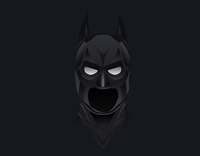 The Dark Knight vector art